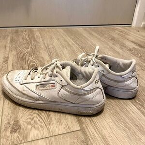 Reebok Club C Sneakers Worn Size 6 Sz 6 Uk 3.5, Eur 36